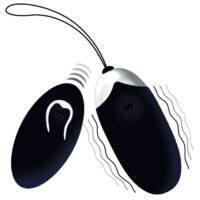 INTENSE - OVETTO VIBRANTE FLIPPY II CON TELECOMANDO NERO