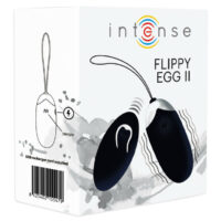 INTENSE - OVETTO VIBRANTE FLIPPY II CON TELECOMANDO NERO - immagine 4